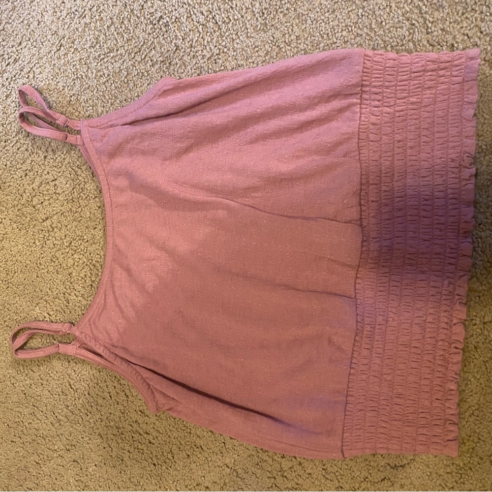Pink small tank top